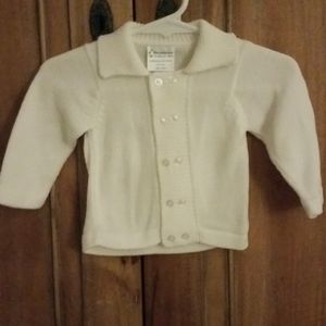 White Sweater For Baby